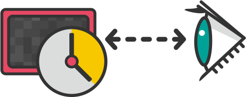 目との距離が大事